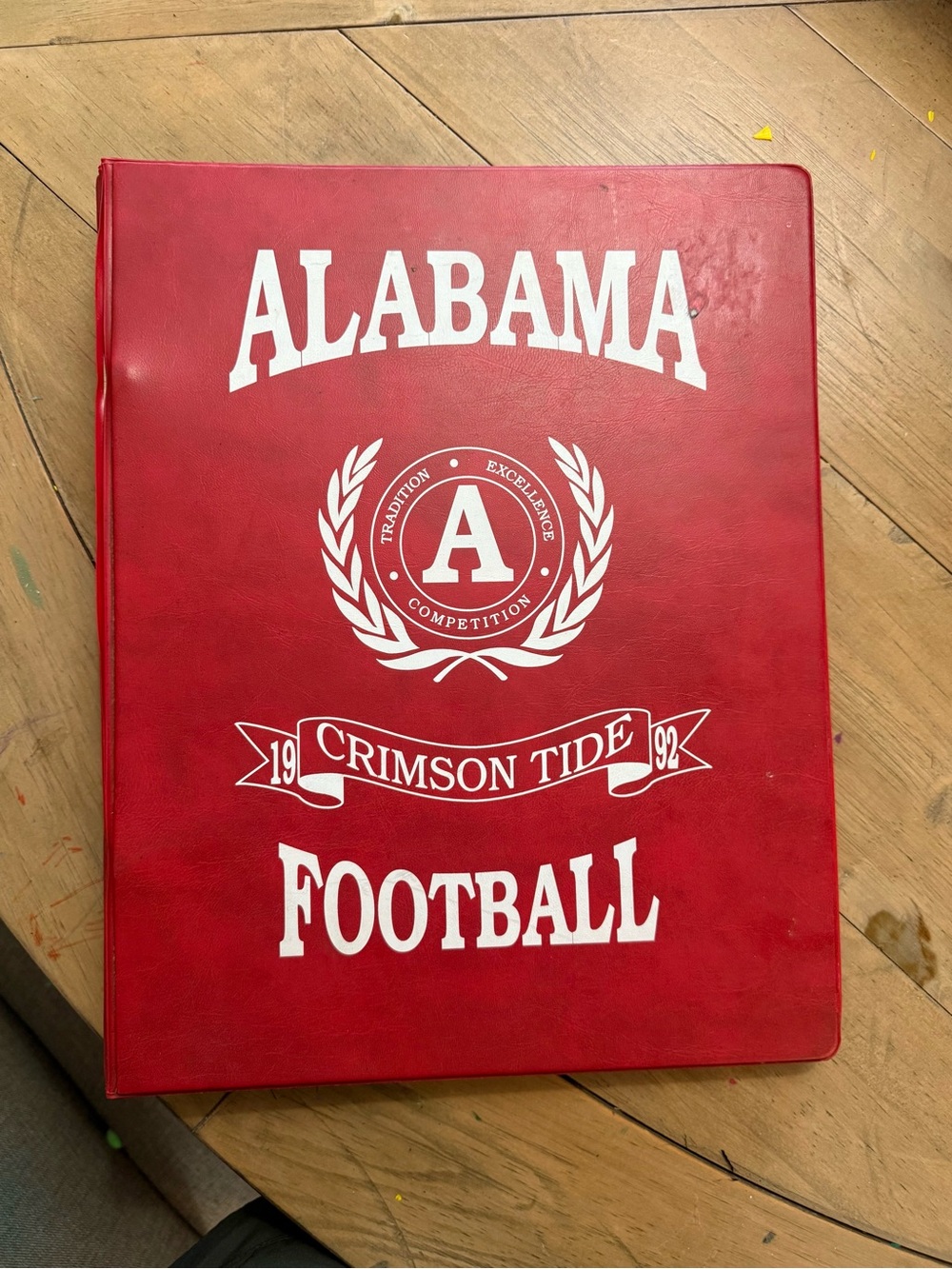 RARE Alabama Crimson Tide 1992 Football Collector’s Newspaper Archive Hardcover